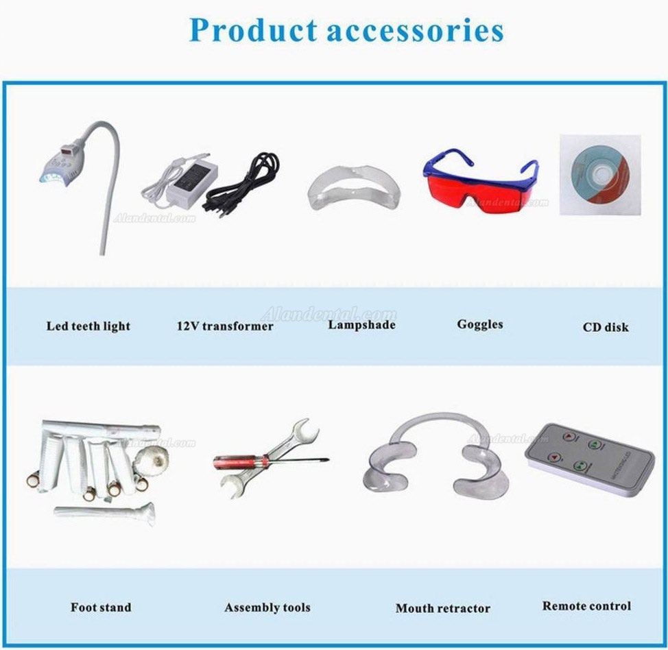 MLG Dental Teeth Whitening Accelerator High Power Blue LED Bleaching Machine